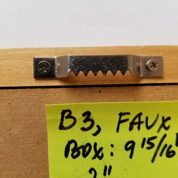 B3 Threshold 1 Large Faux Butterly Shadow Box - Picture 6 of 7